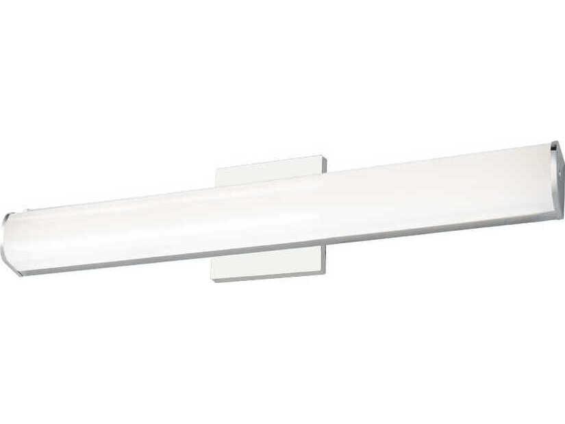 Longitude 20-Inch Integrated LED Wall Sconce in Chrome