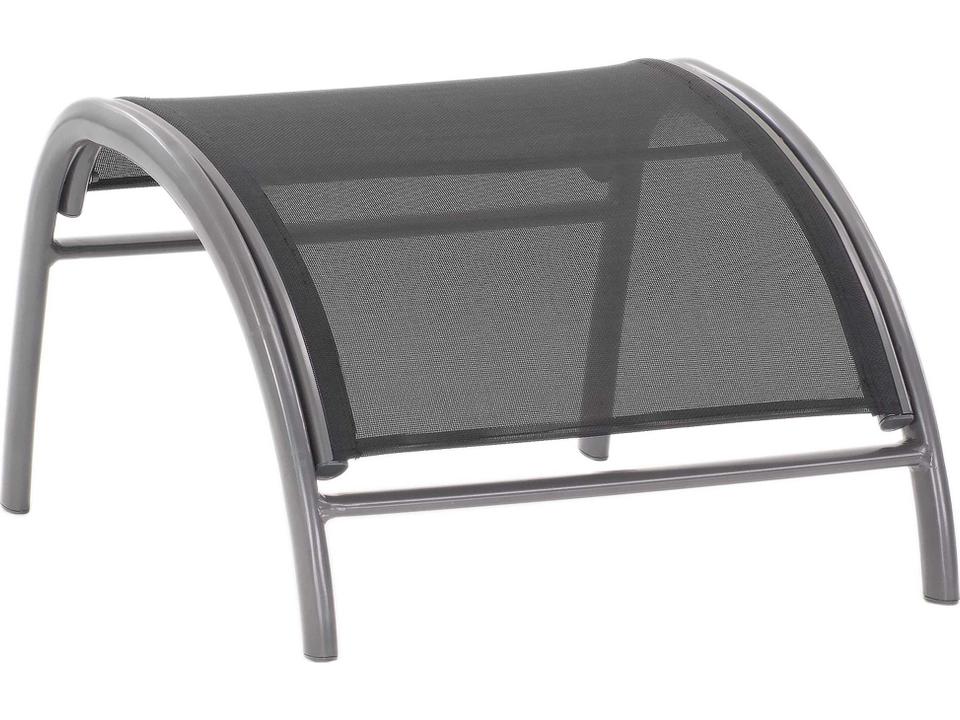 Modone Aluminum Outdoor Ottoman with Sunbrella Sling