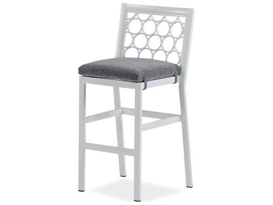 Parkview Cast Aluminum Armless Outdoor Bar Stool