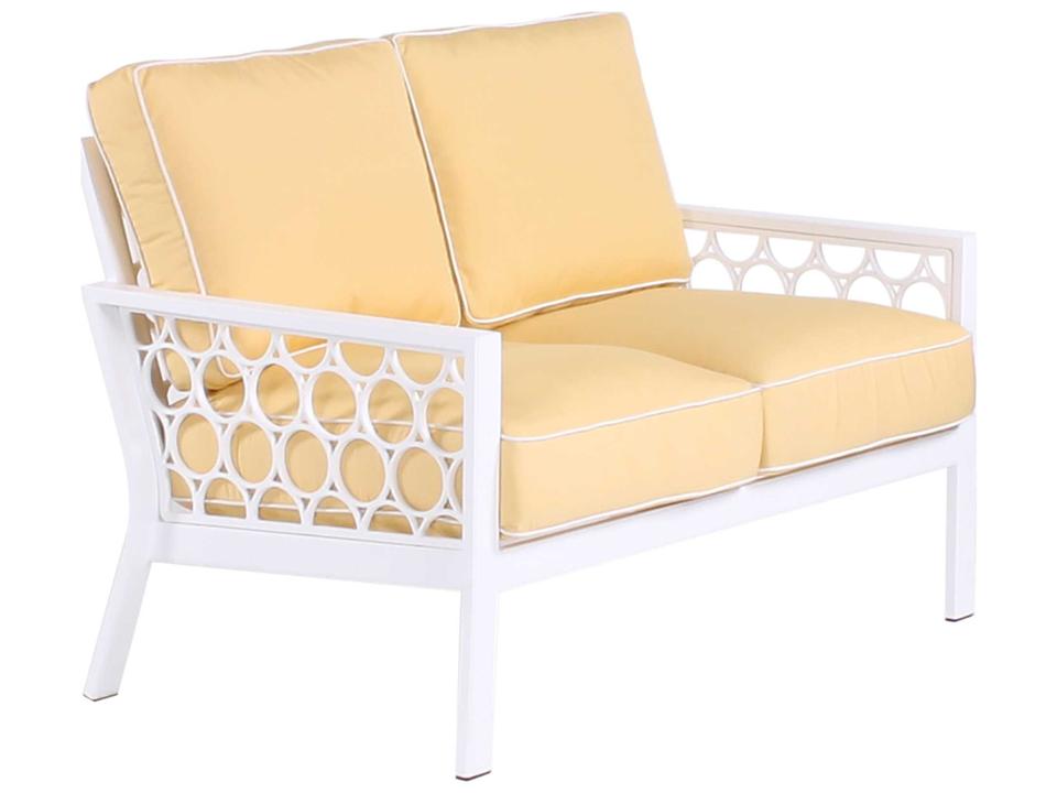 Parkview Cast Aluminum Deep Seating Patio Loveseat