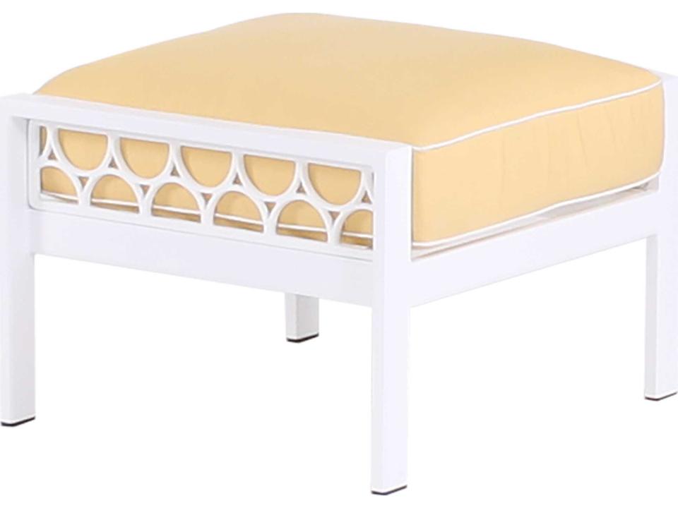 Parkview Cast Aluminum Patio Ottoman