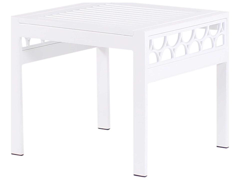 Parkview Cast Aluminum Rectangular Side Table