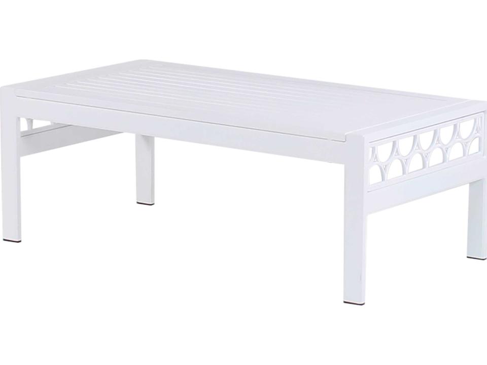 Parkview Cast Aluminum Rectangular Coffee Table