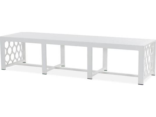 Parkview Cast Aluminum Dining Patio Bench