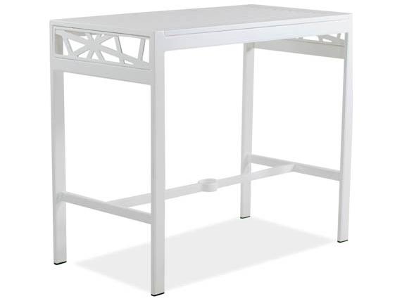Parkview Knest Cast Aluminum Rectangular Outdoor Bar Table