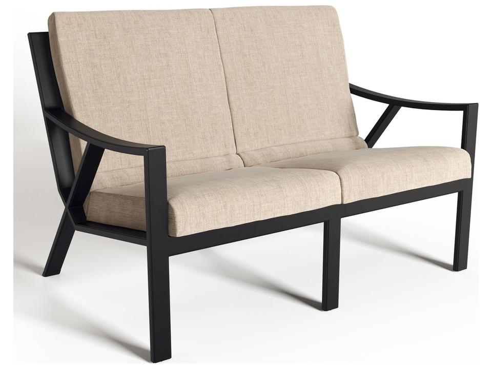 Hexi Aluminum Patio Loveseat