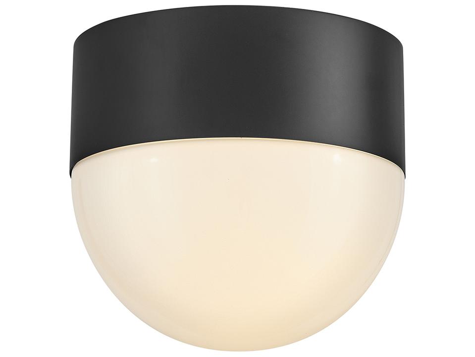 Bardi 1-Light Outdoor Ceiling Light in Black