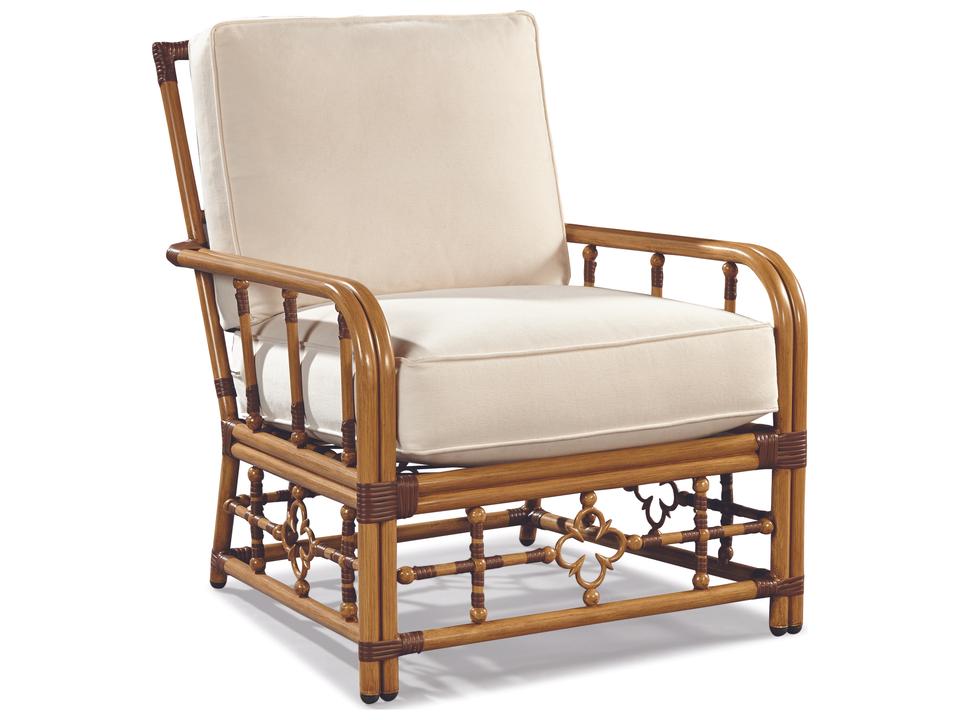 Mimi by Celerie Kemble Raffia Aluminum Lounge Chair