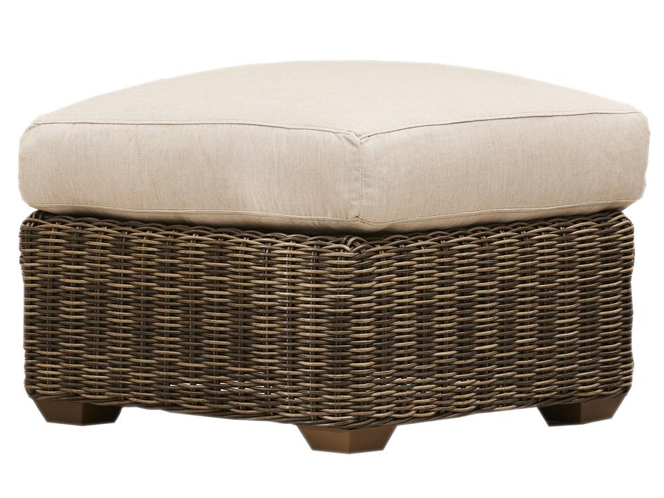 Oasis Wicker Patio Ottoman