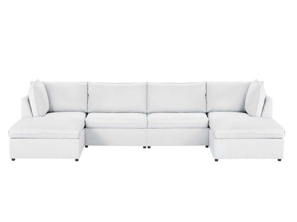 Colson Fabric Sectional Outdoor Patio Lounge Set
