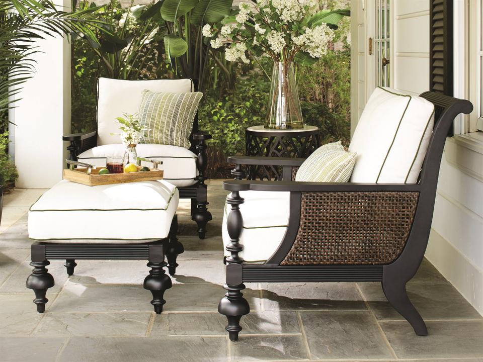 Hemingway Plantation Cast Aluminum Outdoor Lounge Set