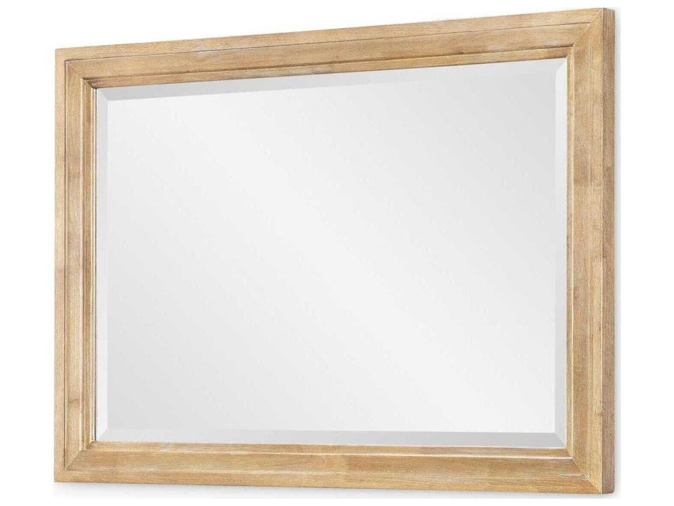Torrance Rectangular Dresser Mirror in Aged Driftwood Finish