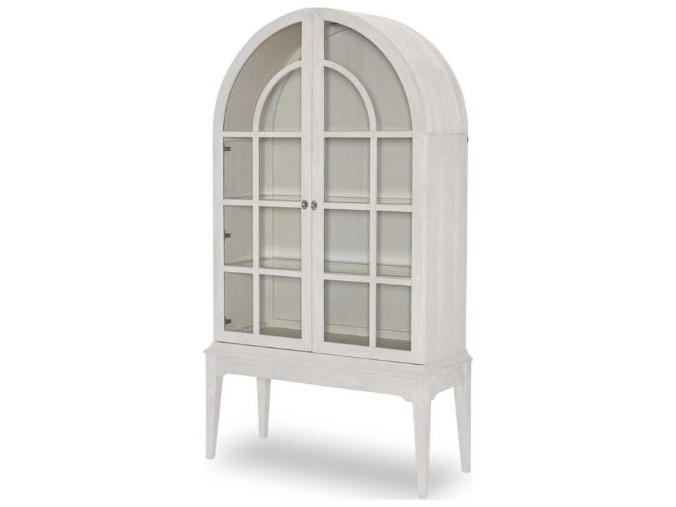 Harmony Prelude Frost Display Cabinet with Glass Doors and Shelves