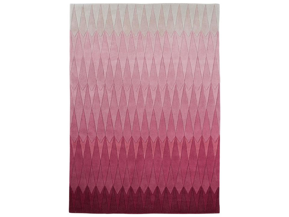 Geometric Pink Area Rug