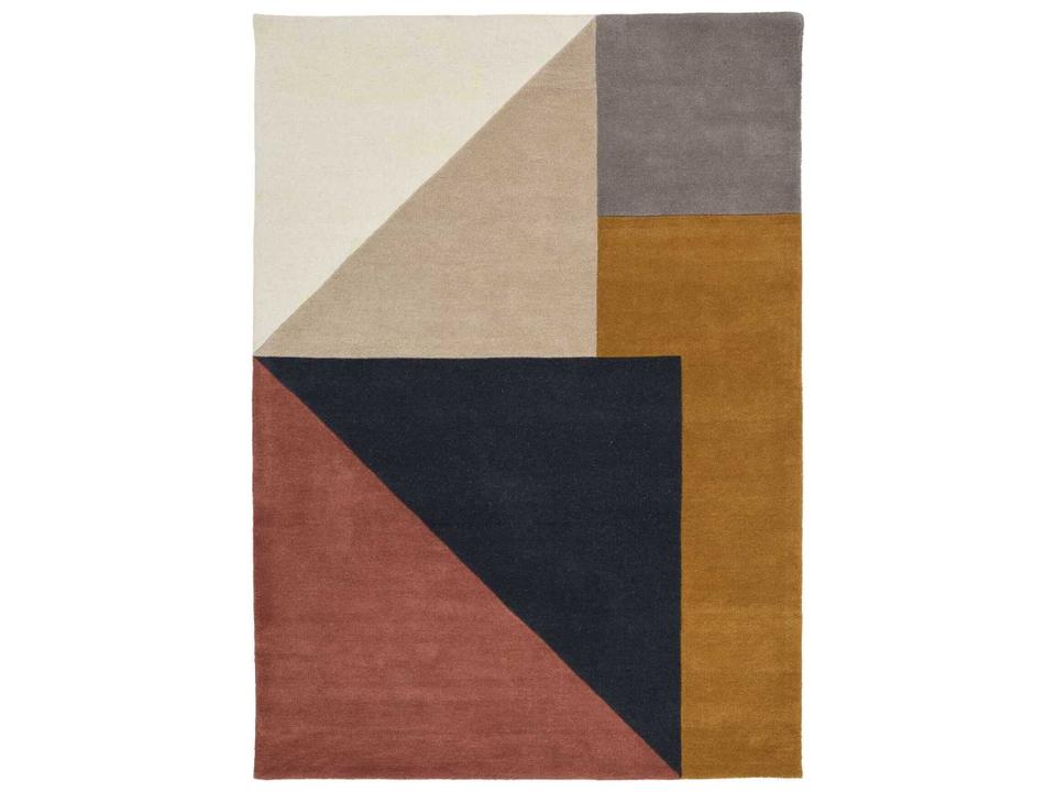 Arguto Geometric Wool Area Rug