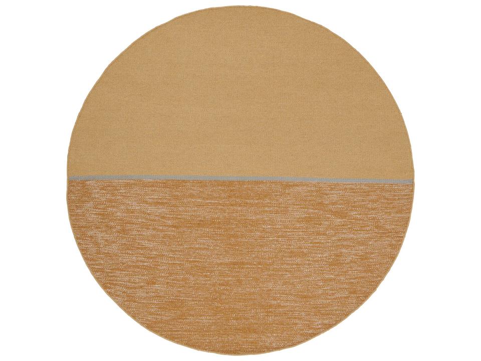 Magnetize Ochre Hand-Woven Wool Blend Area Rug