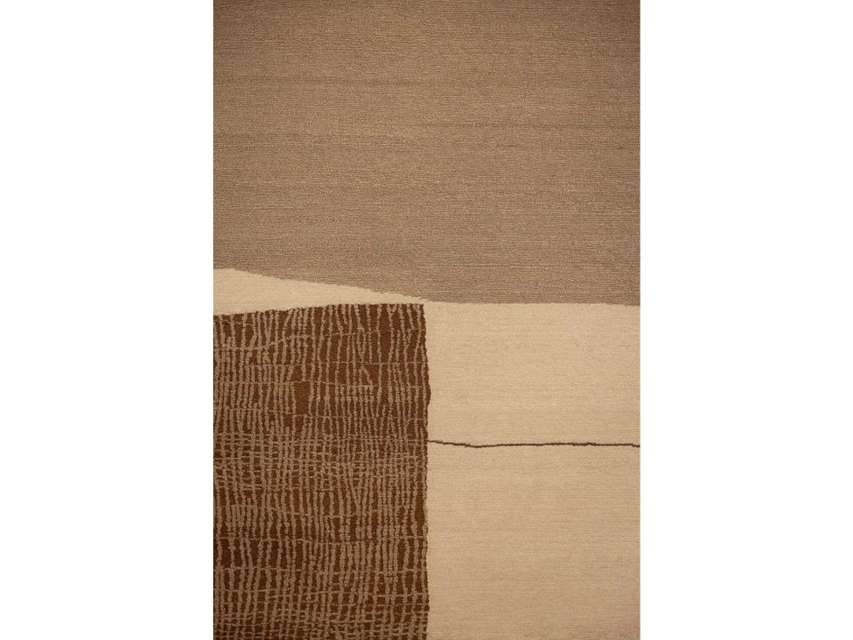 Still Horizon Hand-Knotted Wool and Linen Area Rug