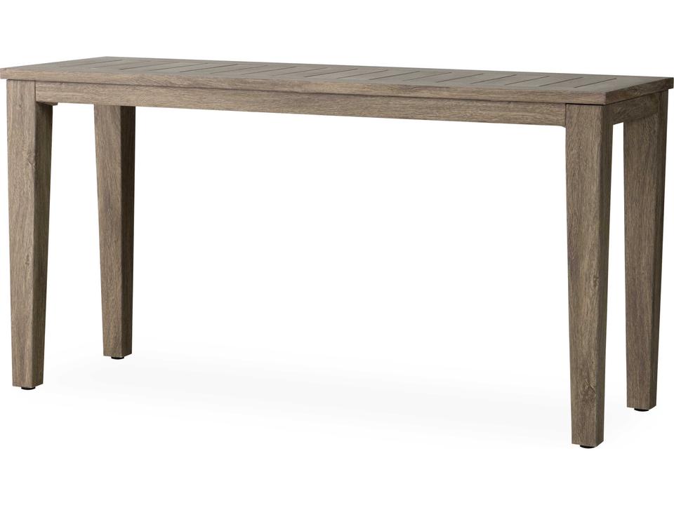 Frontier Aluminum Rectangular Patio Console Table