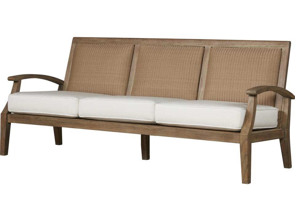 Wildwood Teak Cushion Outdoor Patio Sofa