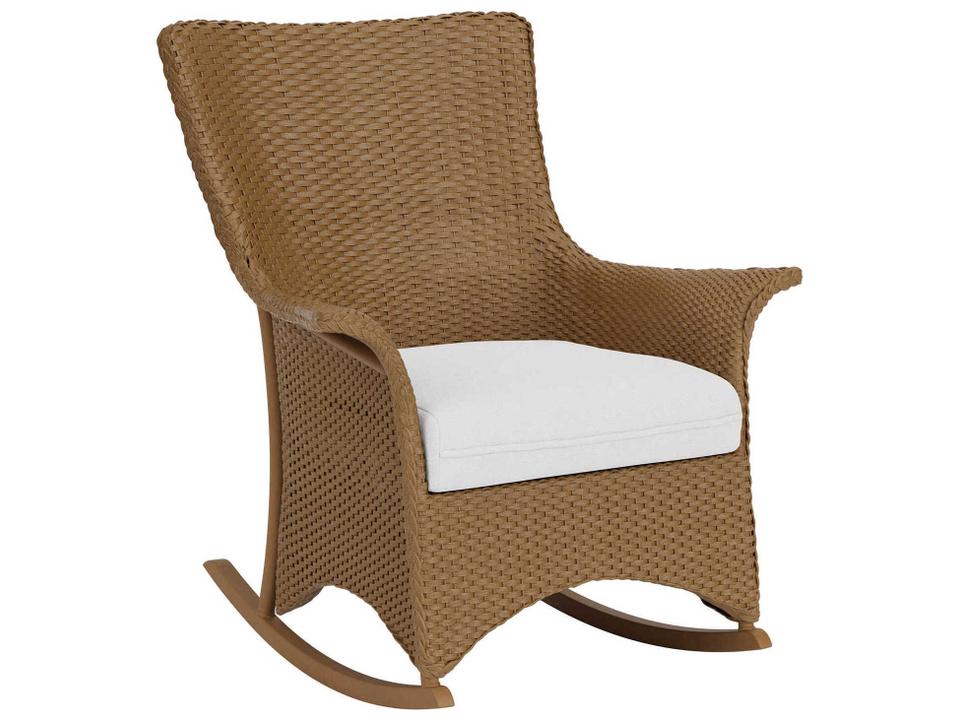Mandalay Wicker Rocker Lounge Chair