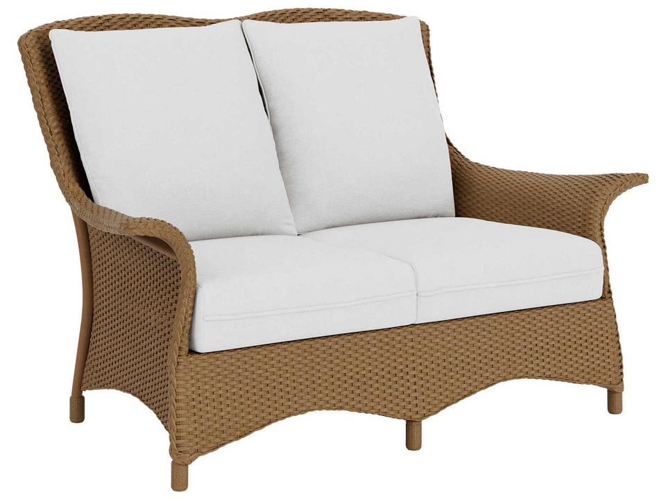 Mandalay Wicker Loveseat Outdoor Patio Furniture