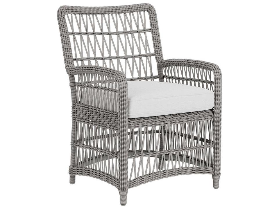 Mackinac Wicker Dining Arm Chair