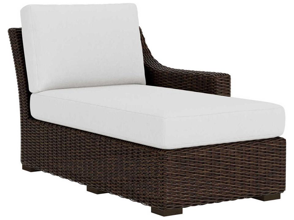 Mesa Wicker Left Arm Chaise Lounge