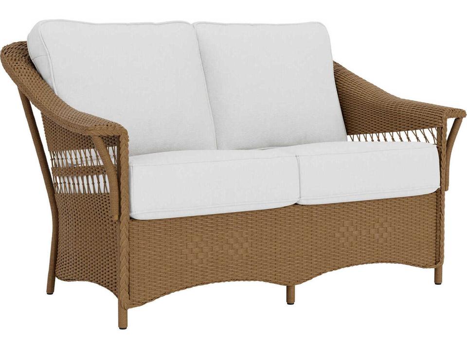 Nantucket Lloyd Loom Wicker Loveseat