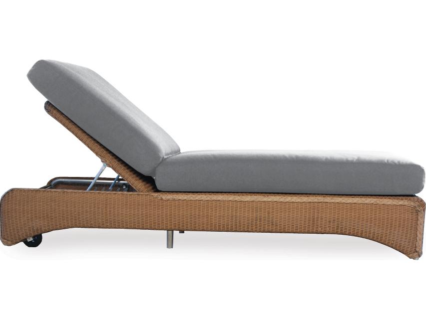 Dining & Accessories Wicker Patio Chaise Lounge