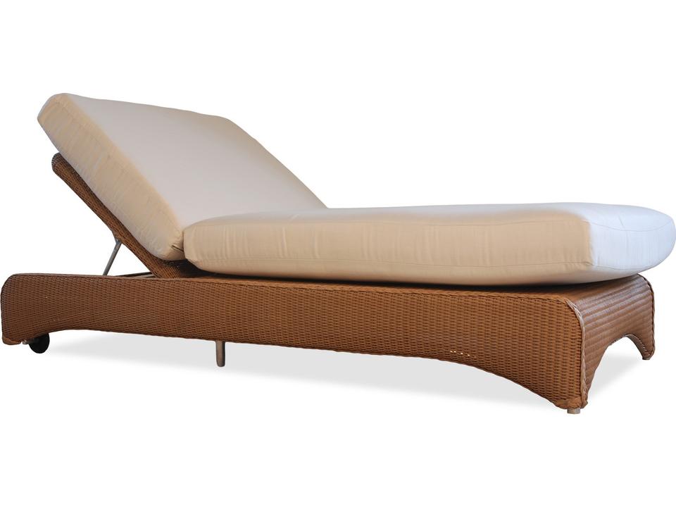 Lloyd Loom Double Adjustable Chaise Lounge