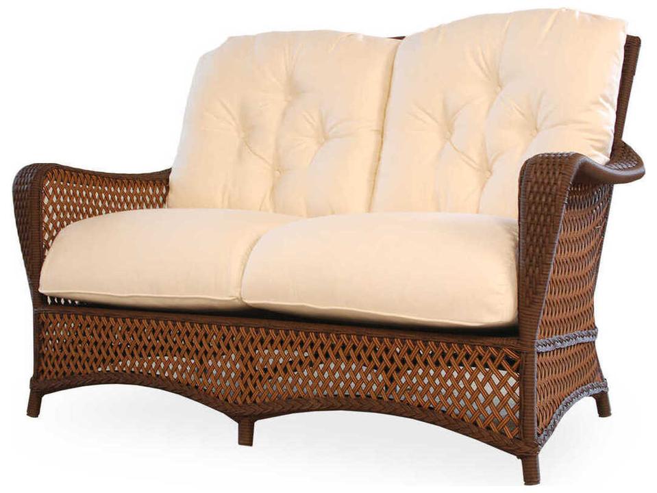 Grand Traverse Wicker Outdoor Loveseat