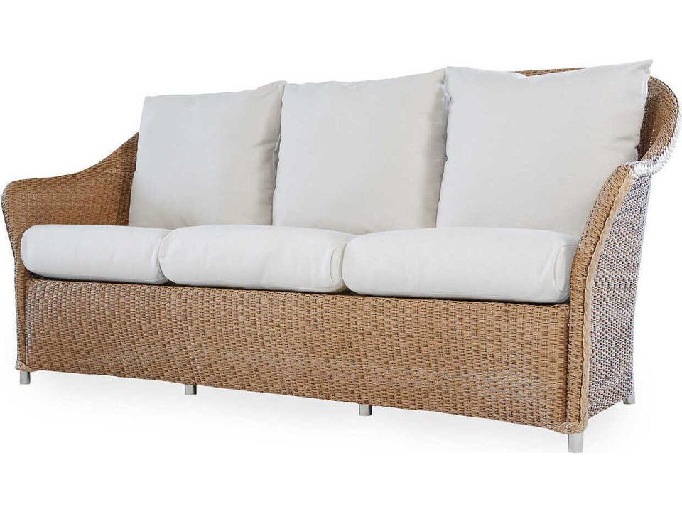Weekend Retreat Wicker Outdoor Patio Sofa
