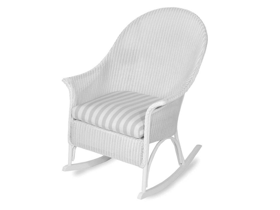 Dining & Accessories Wicker Rocker Outdoor Patio Lounge Chair