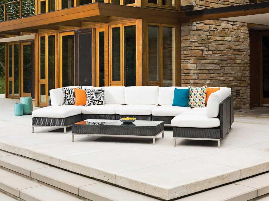 Elements Steel Wicker Outdoor Lounge Set