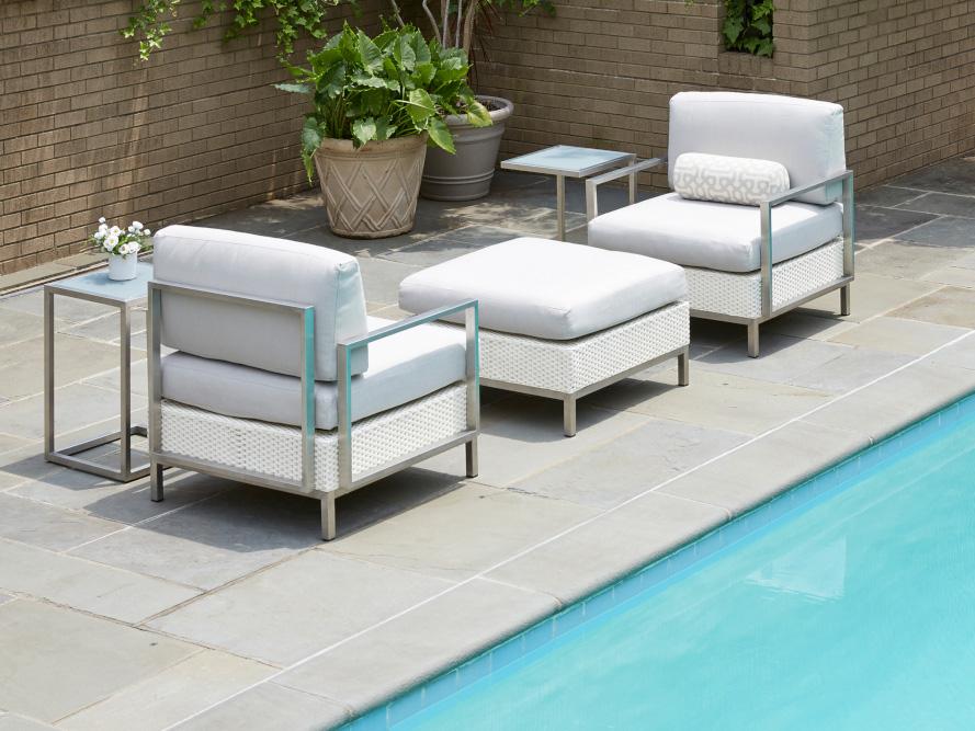 Elements Wicker Cushion Outdoor Lounge Set