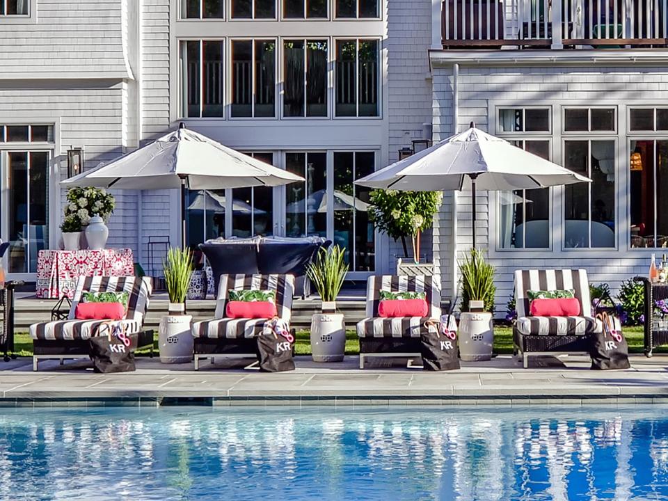 Elements Wicker Outdoor Patio Lounge Set