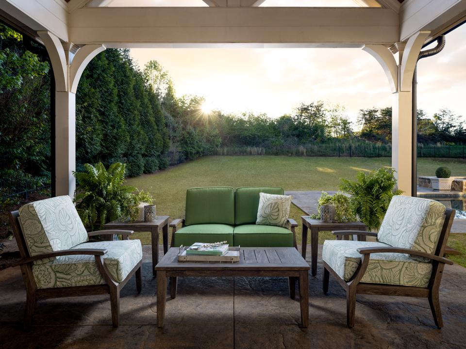 Frontier Aluminum Cushion Outdoor Patio Lounge Set