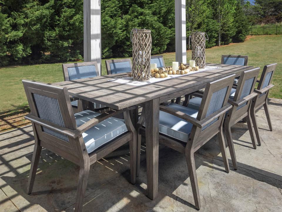 Frontier Aluminum Outdoor Dining Set