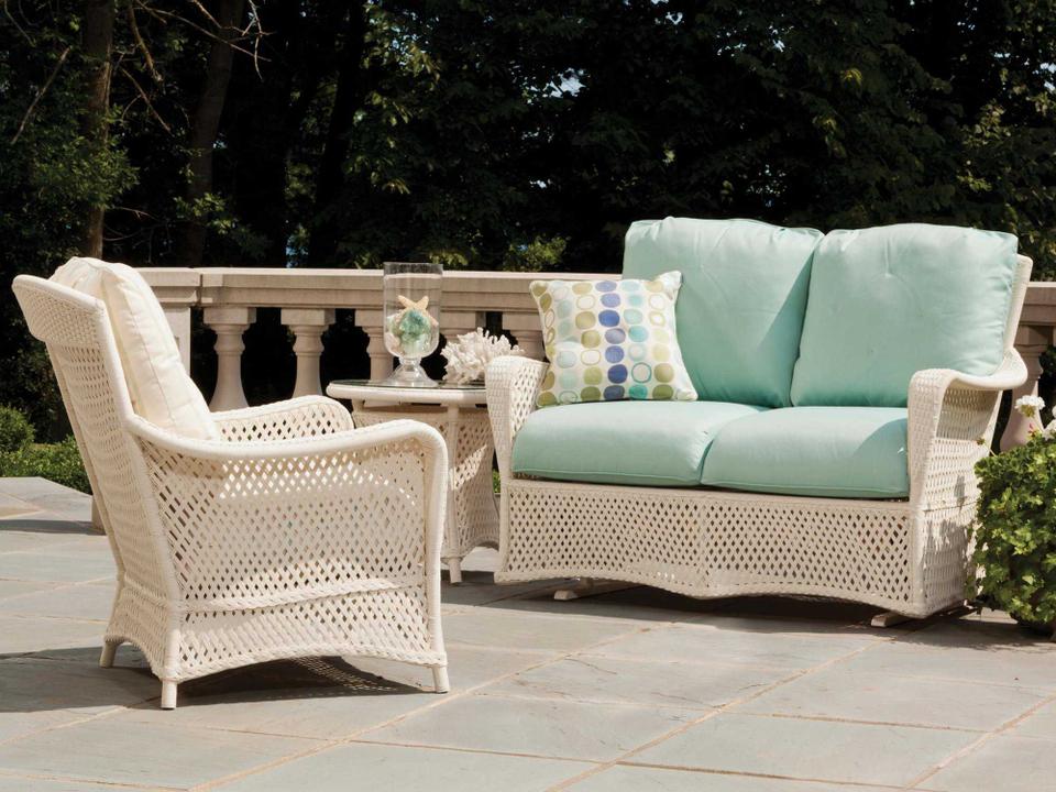 Grand Traverse Wicker Outdoor Lounge Set