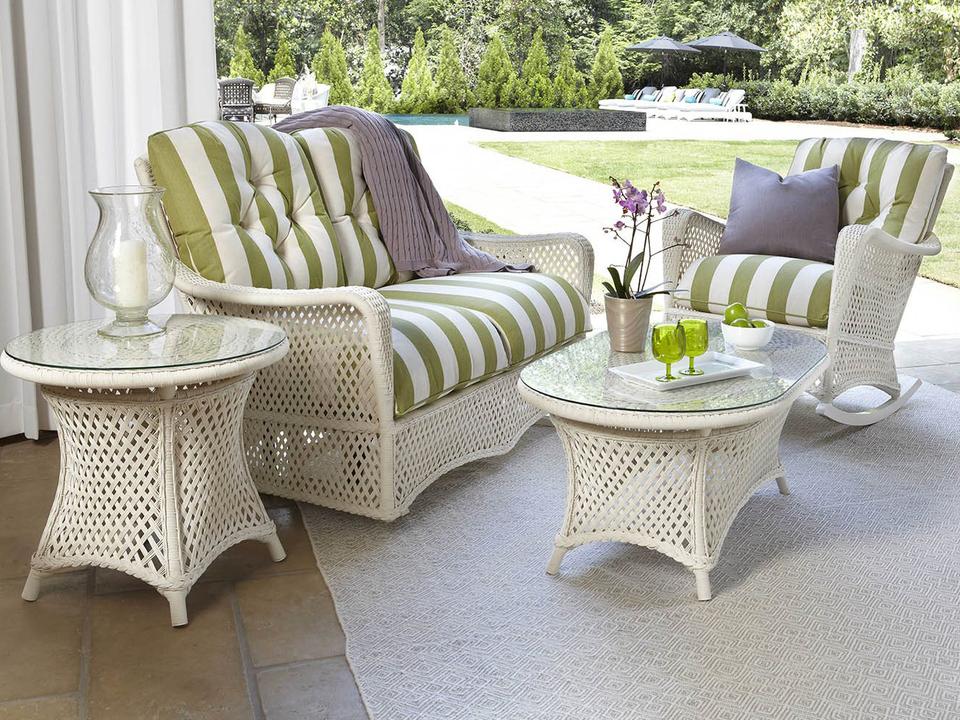 Grand Traverse Wicker Outdoor Lounge Set