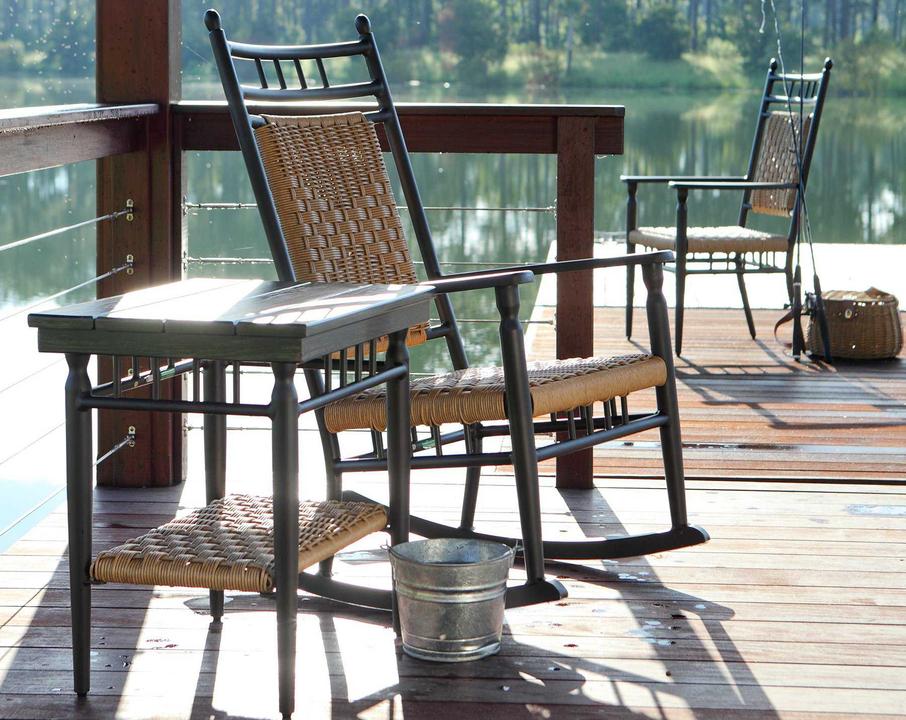 Low Country Aluminum Outdoor Patio Lounge Set