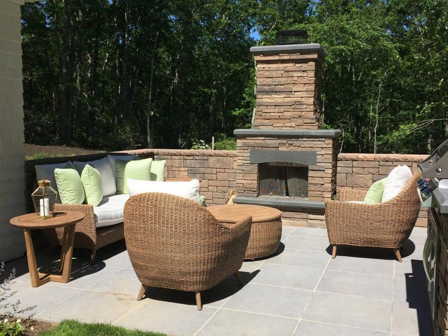 Tobago Wicker Cushion Patio Lounge Set