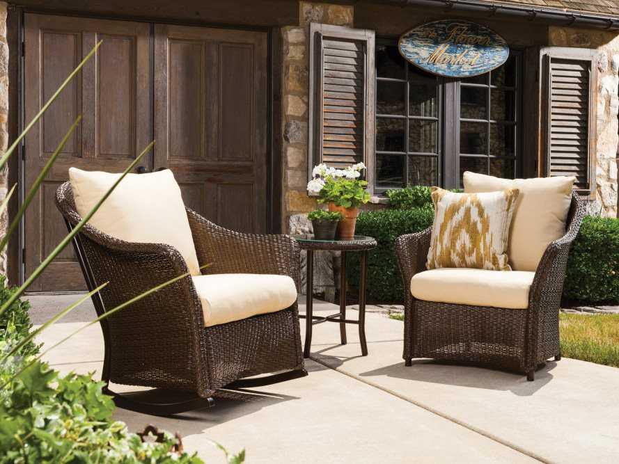 Weekend Retreat Wicker Patio Lounge Set