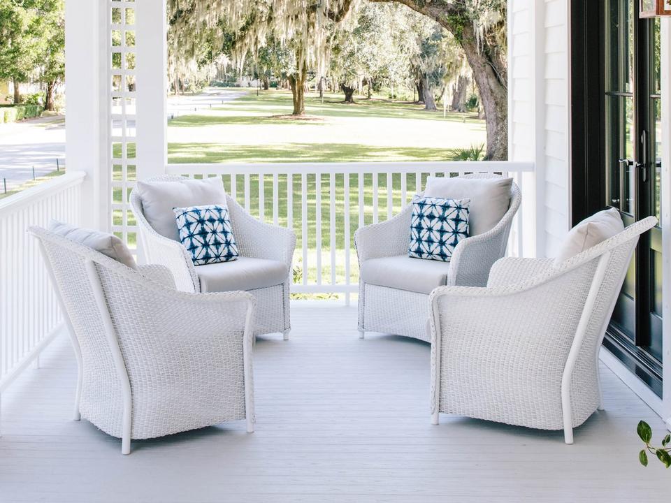 Weekend Retreat Wicker Lounge Chair Set