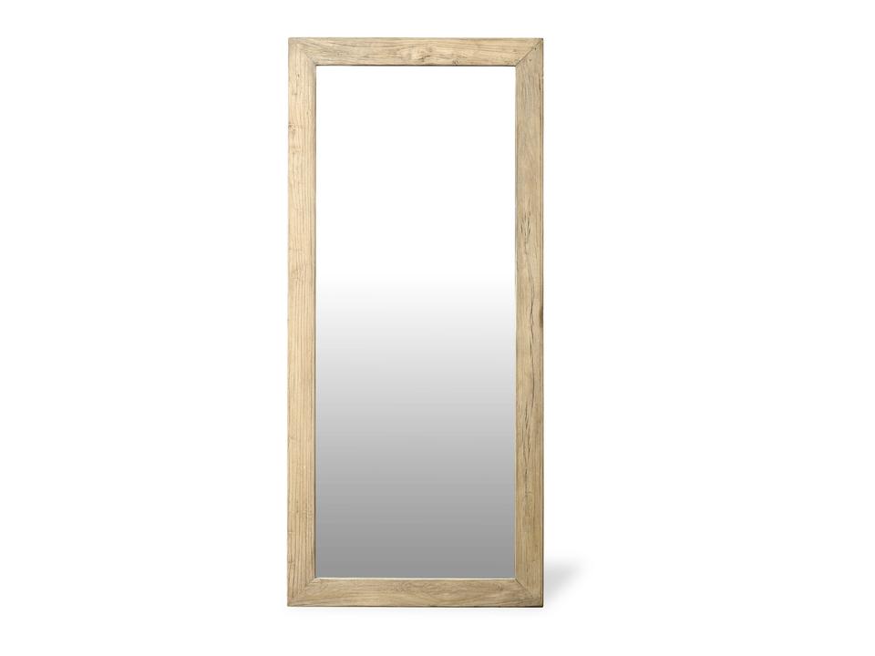 Recycled Pinewood Mirror Weathered Natural