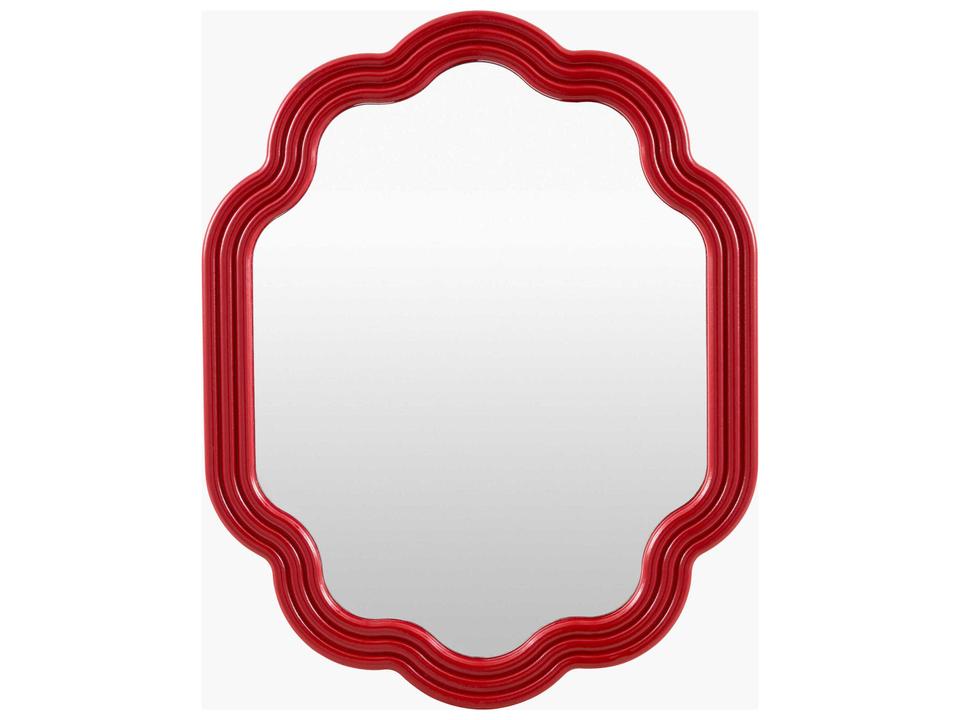 Aysun Red Wall Mirror