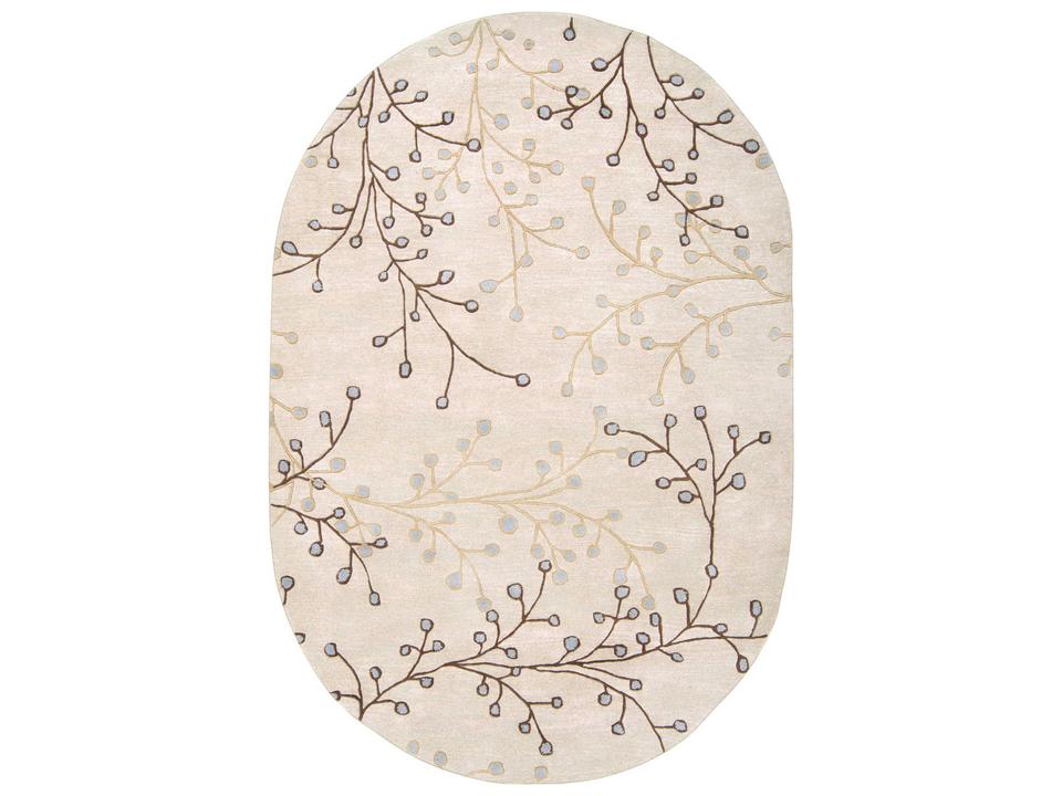 Athena Floral Hand-Tufted Wool Area Rug