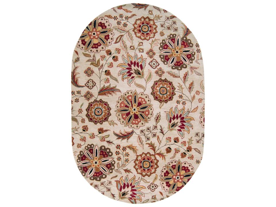 Athena Hand Tufted Area Rug Floral Pattern Multi-Color