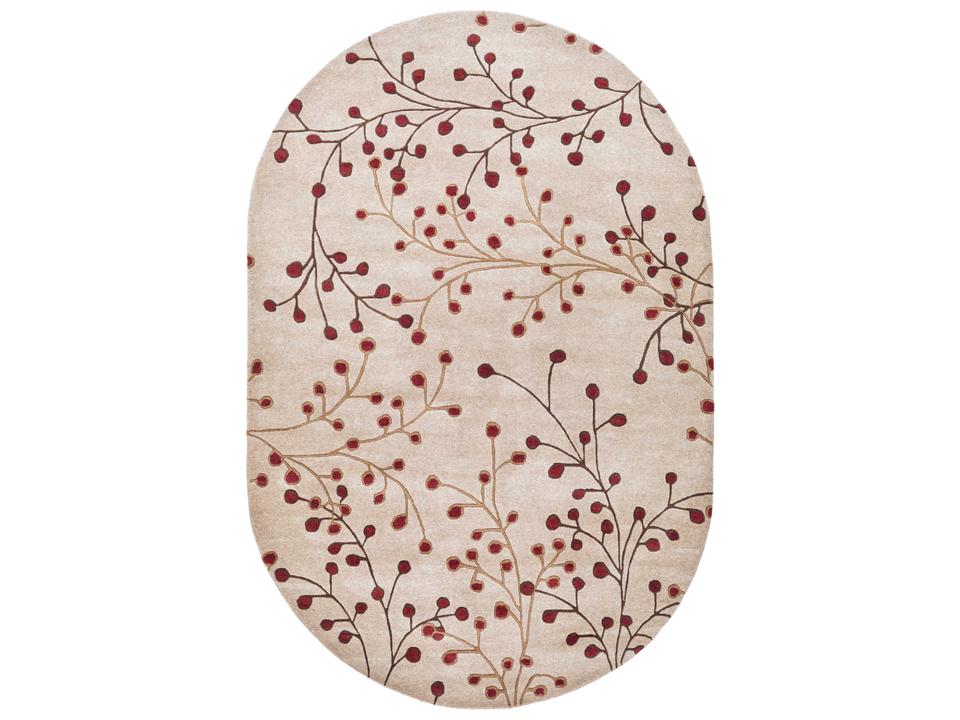 Athena Floral Hand Tufted Wool Area Rug