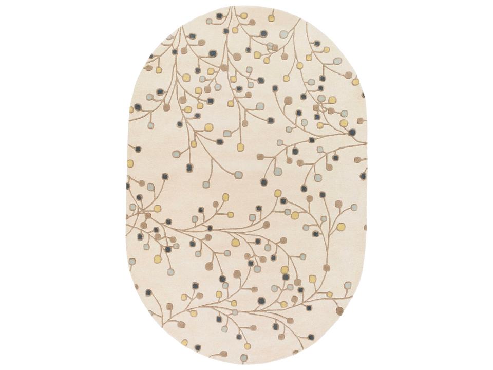Athena Floral Hand-Tufted Wool Area Rug